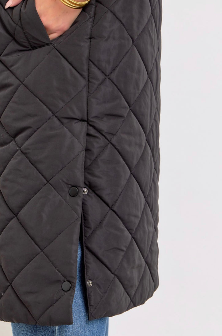 Reese Long Puffer Vest