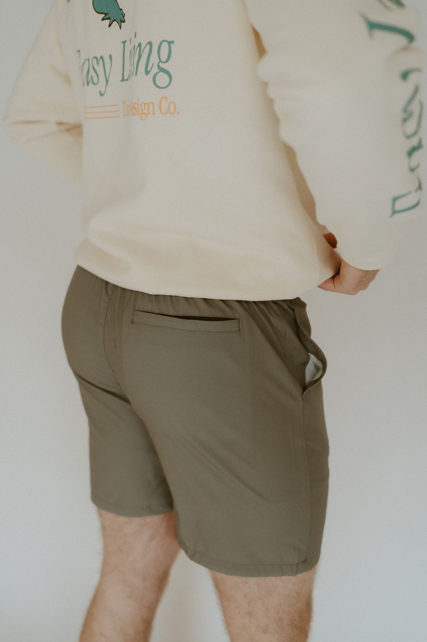 All Day Short-Army Green
