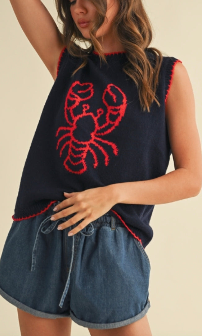 Lobster Sweater Tank