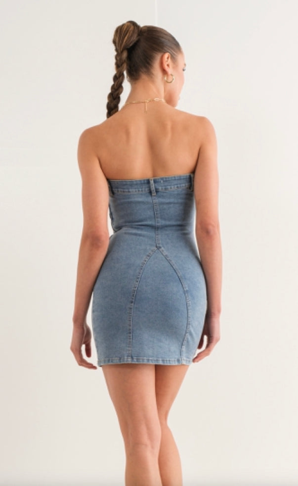 Ava Denim Dress