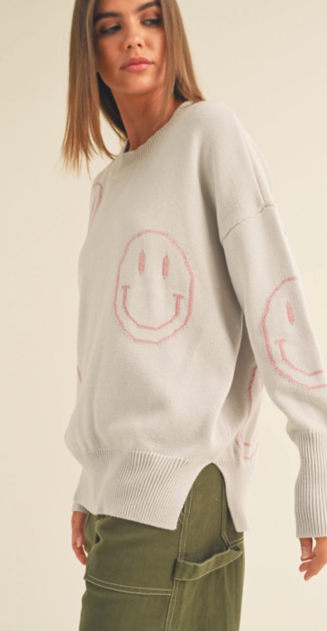 Smiley Sweater PINK