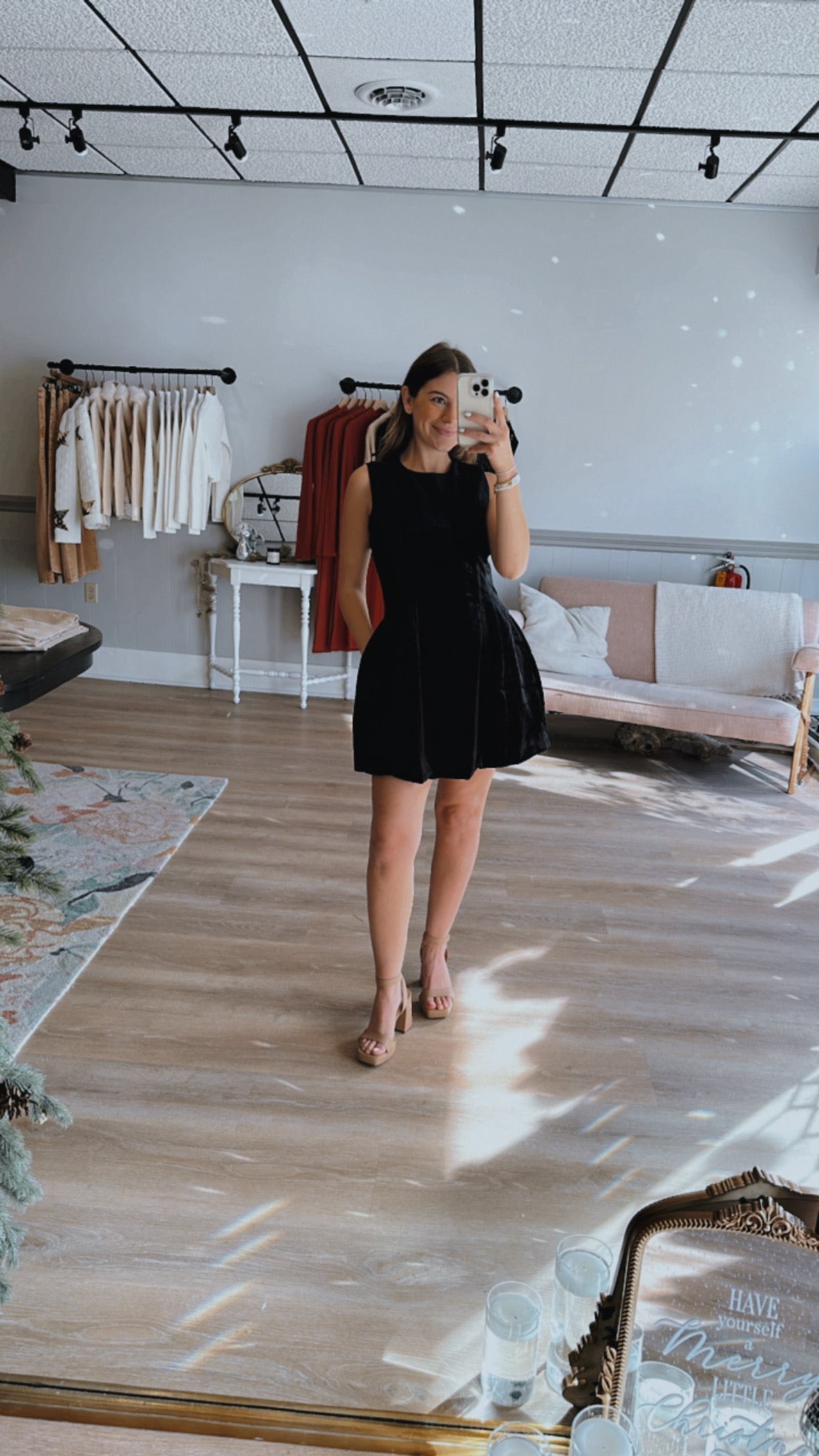 Black Velvet Dress