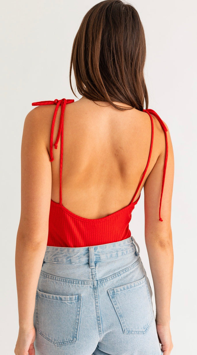 Red Bodysuit