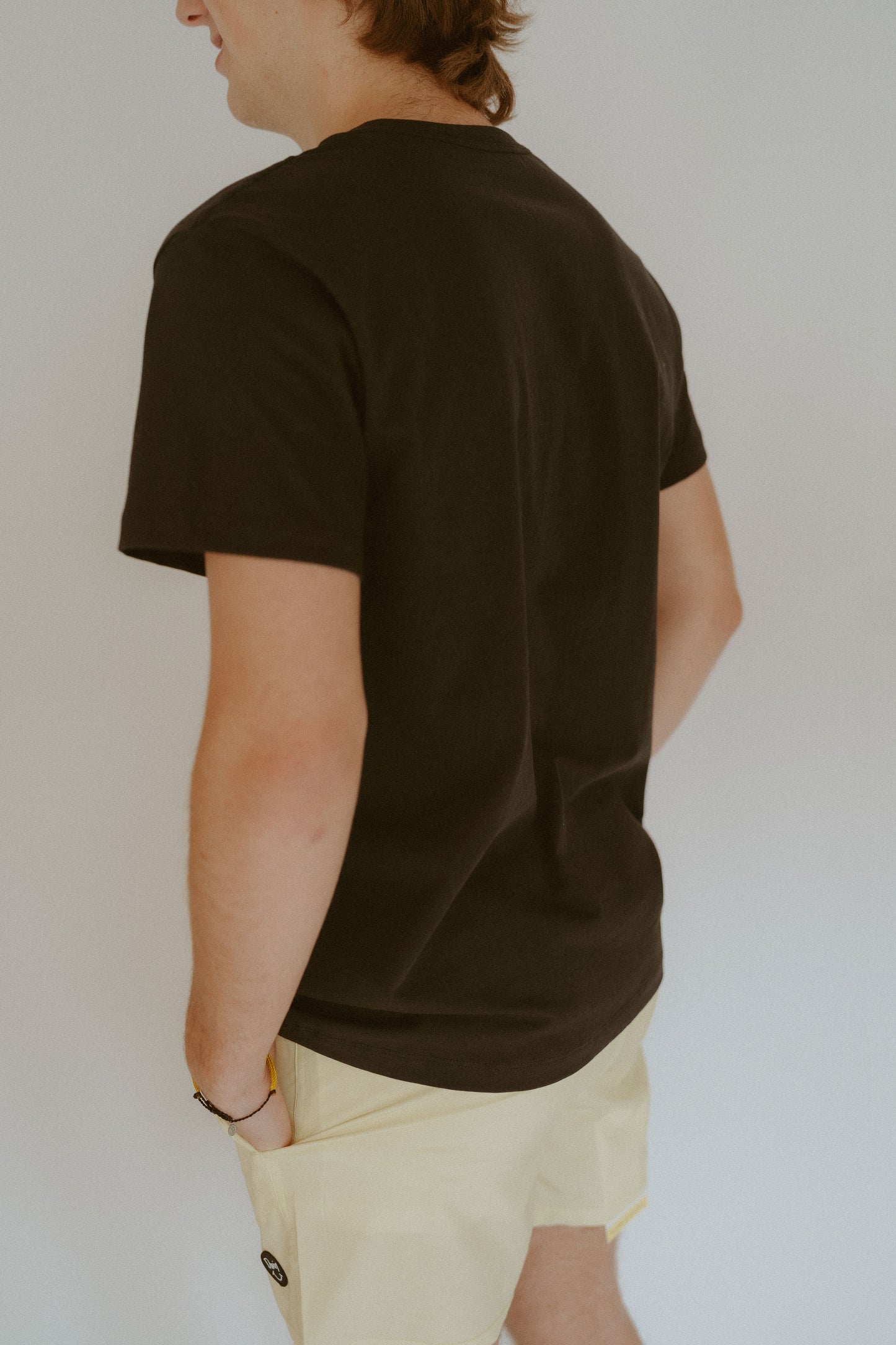 Pocket Tee-BLACK