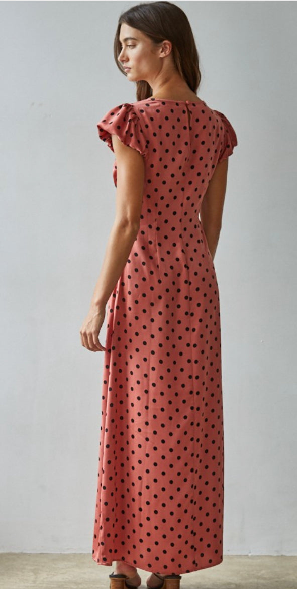 Eleine Dotted Dress