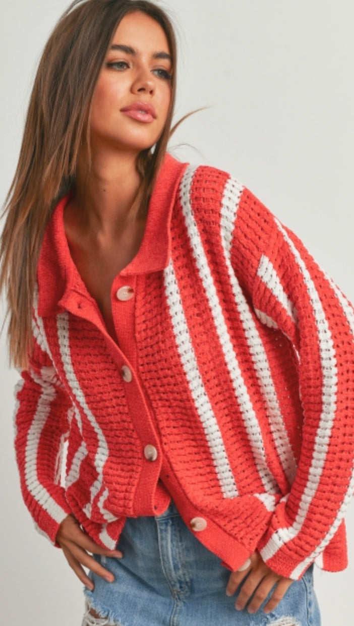Candy Cane Sweater