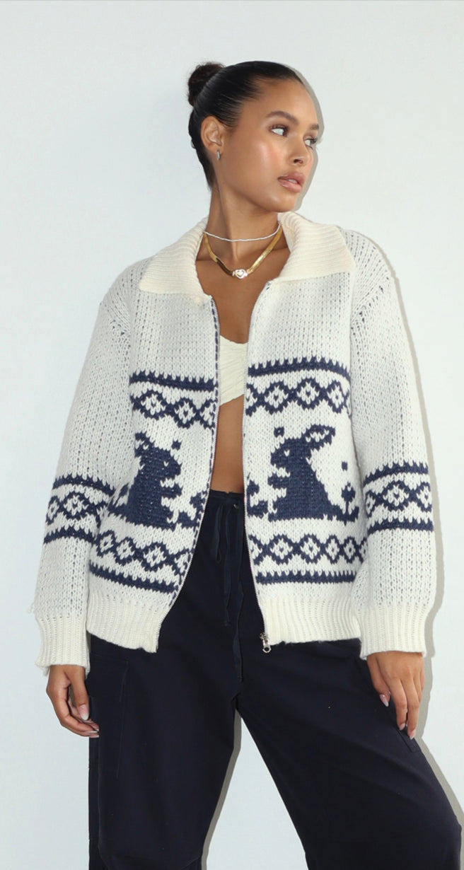 Rabbit Vintage Sweater