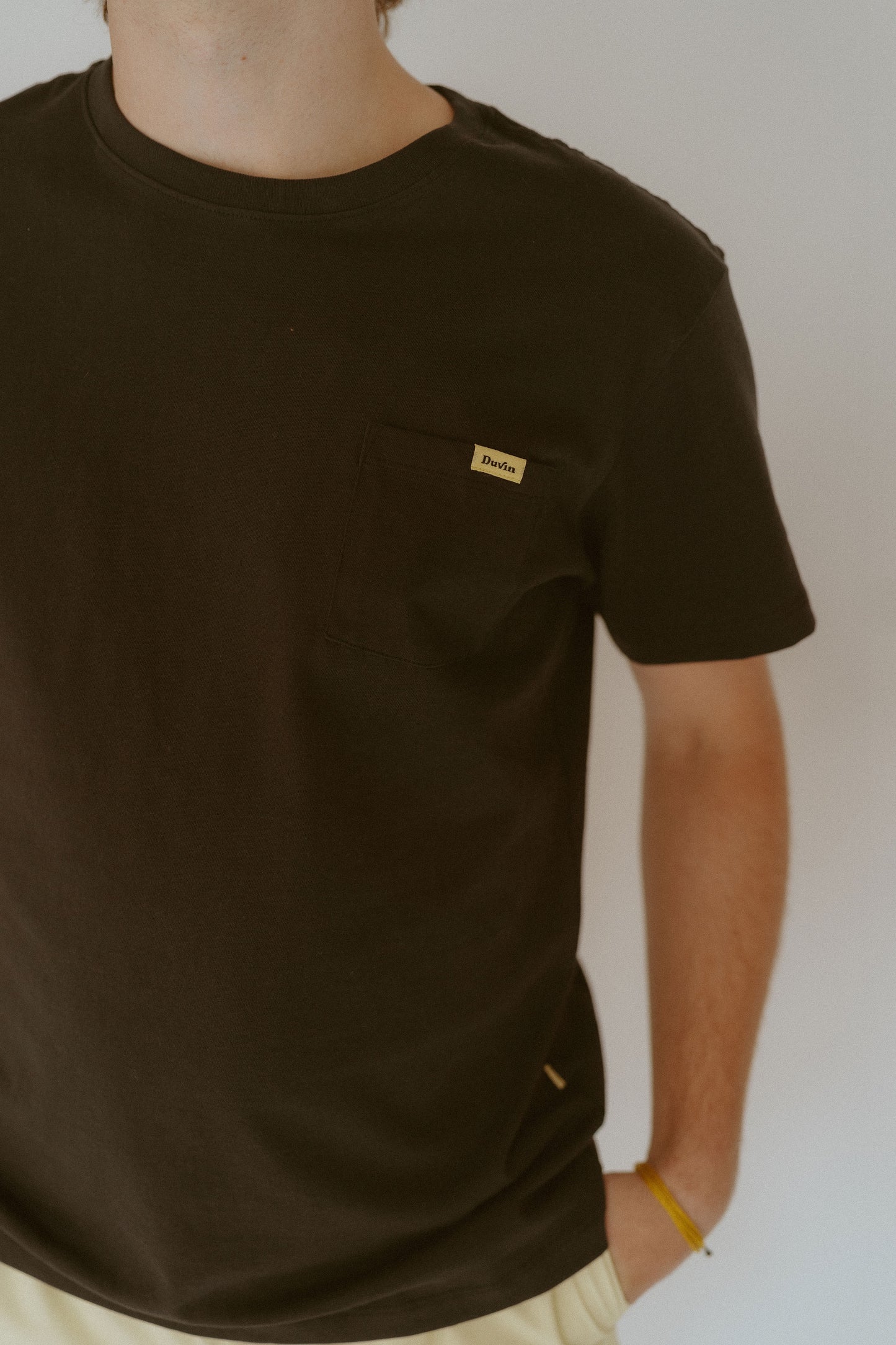 Pocket Tee-BLACK