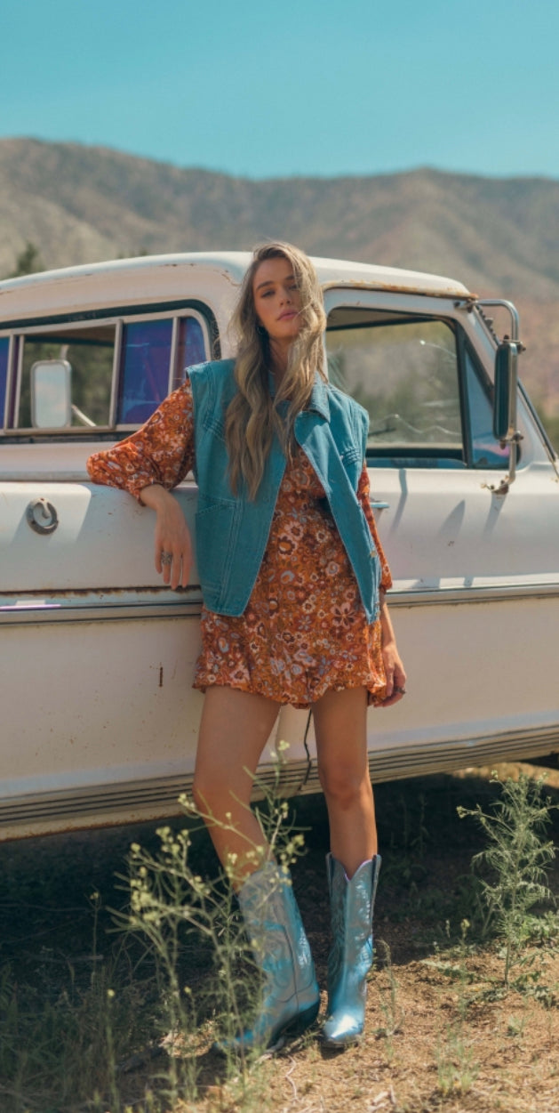 Haley Denim Vest