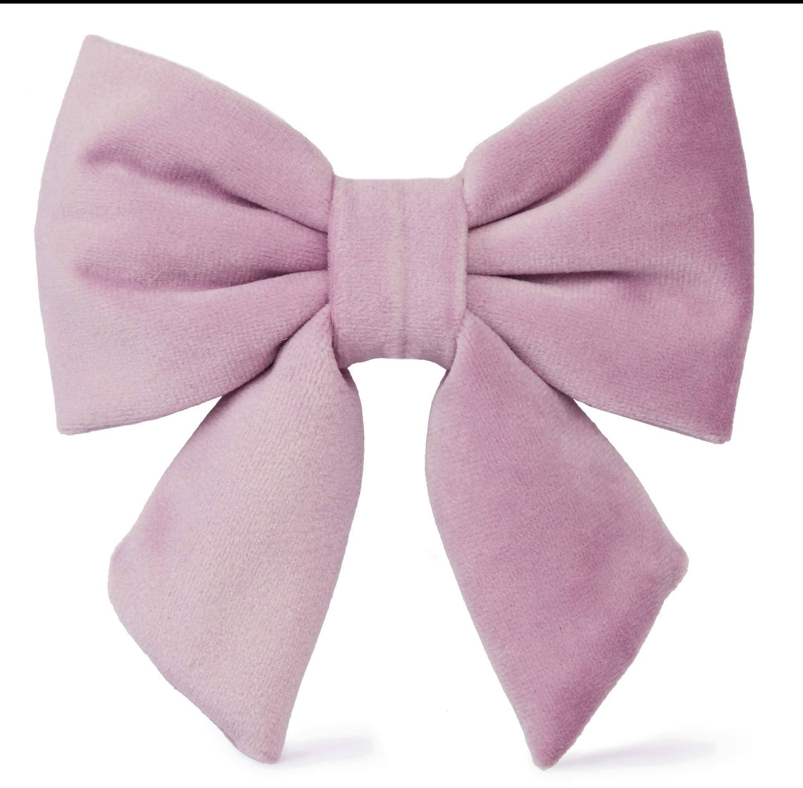 Lilac Velvet Lady Bow