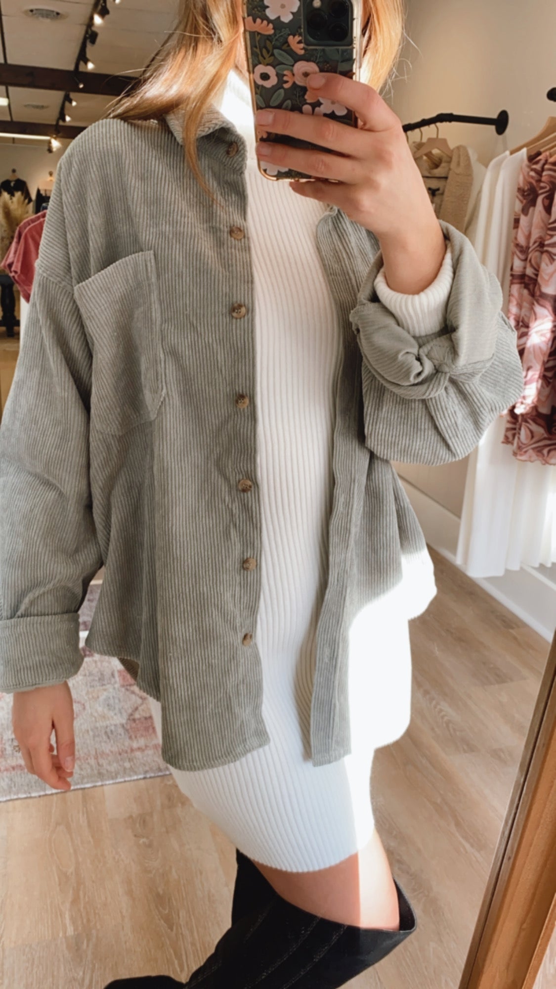 Olive Shacket