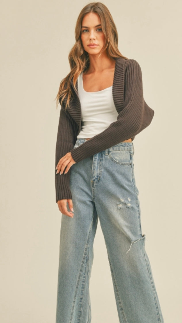 Brown Cardigan