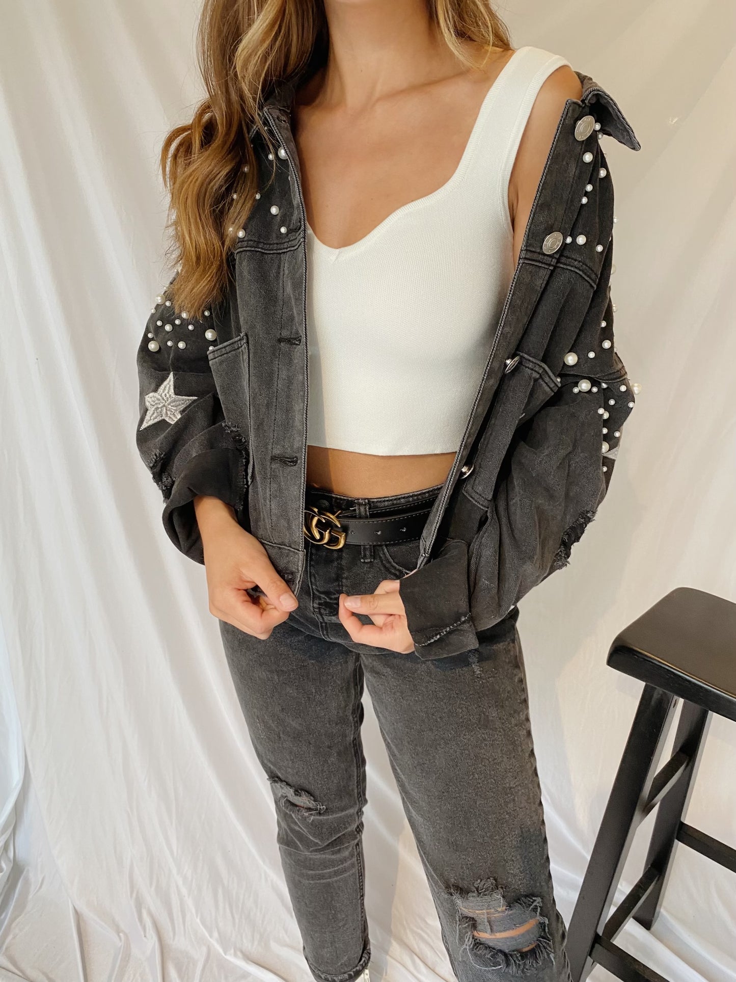 Stand Out in A Crowd Denim Jacket