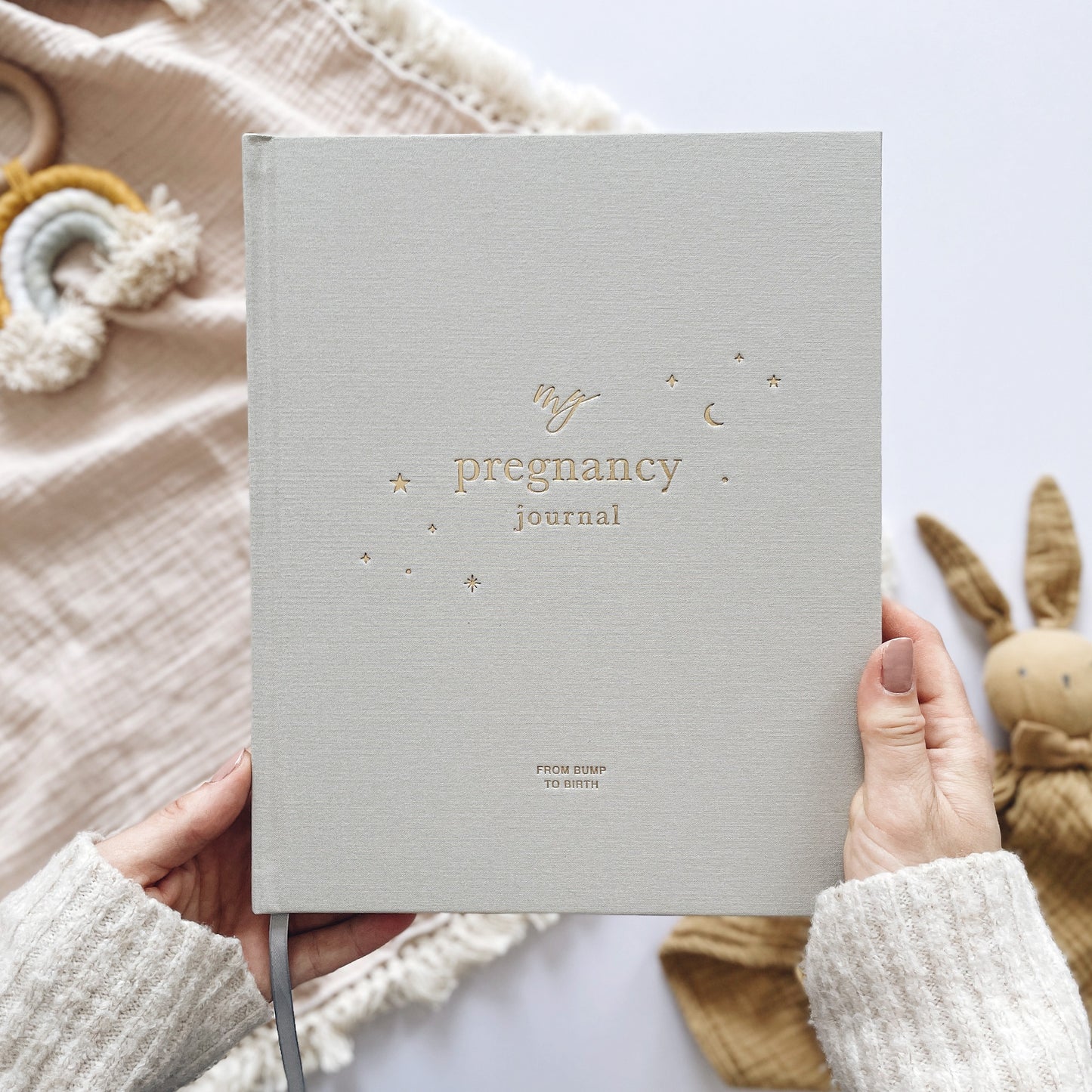 Pregnancy Journal (Grey)