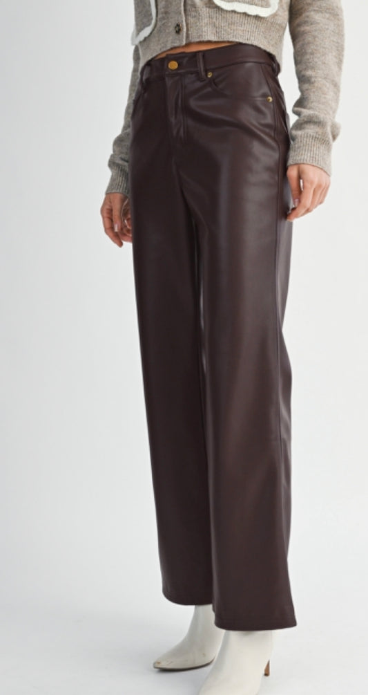 Bella Leather Pants
