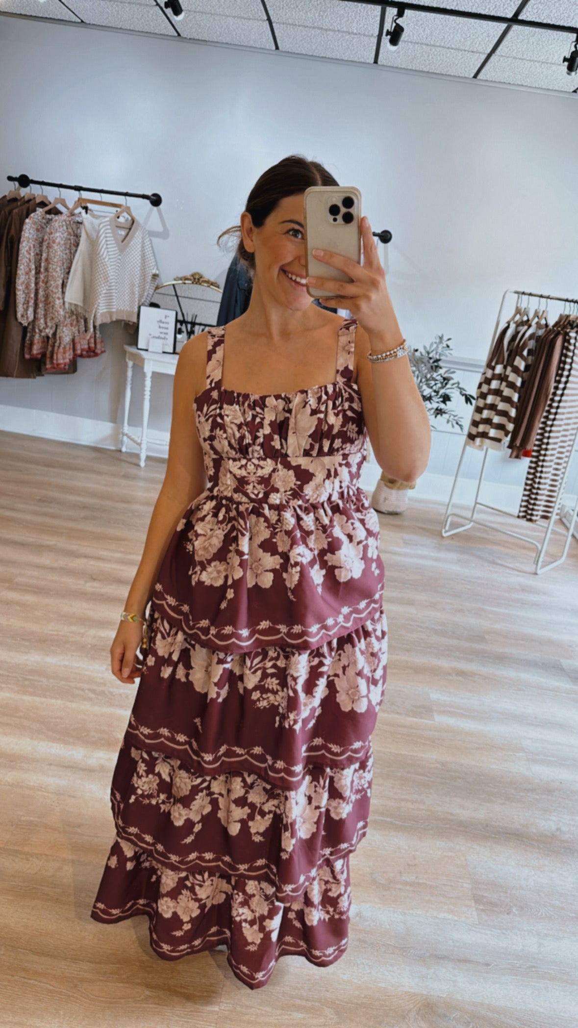 Gracie Dress (wine)