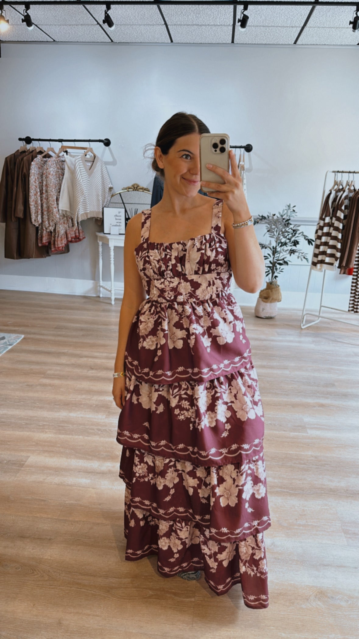 Gracie Dress (wine)