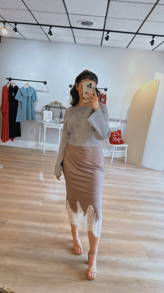 Presley Skirt (mauve)