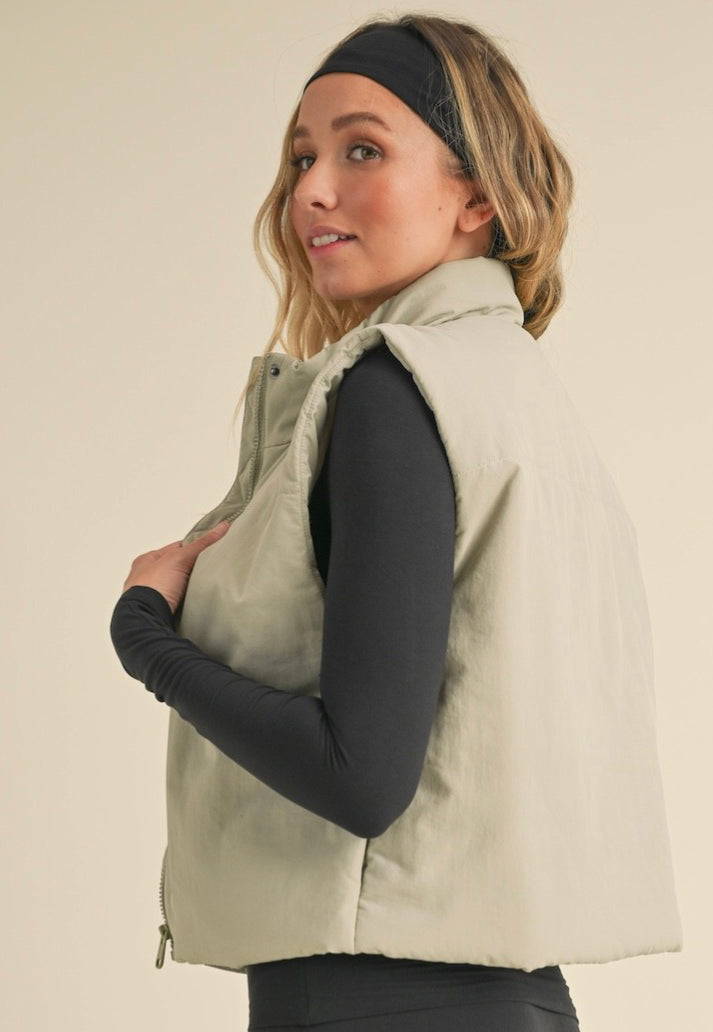 Baby Sage Puffer Vest
