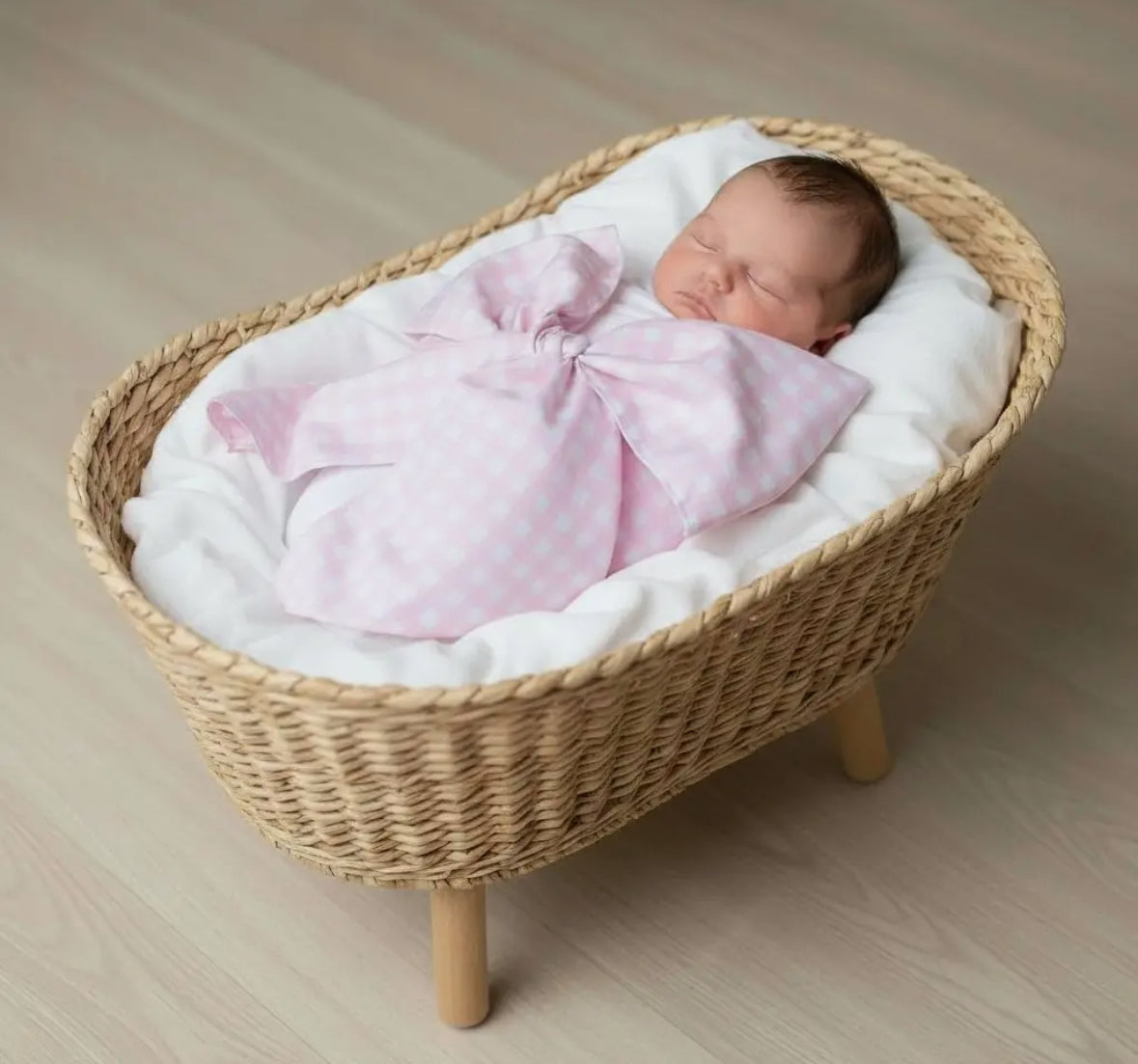 Newborn Sash With Embroidery