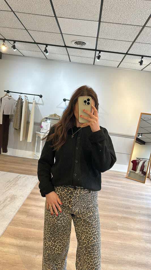 Black Cardigan