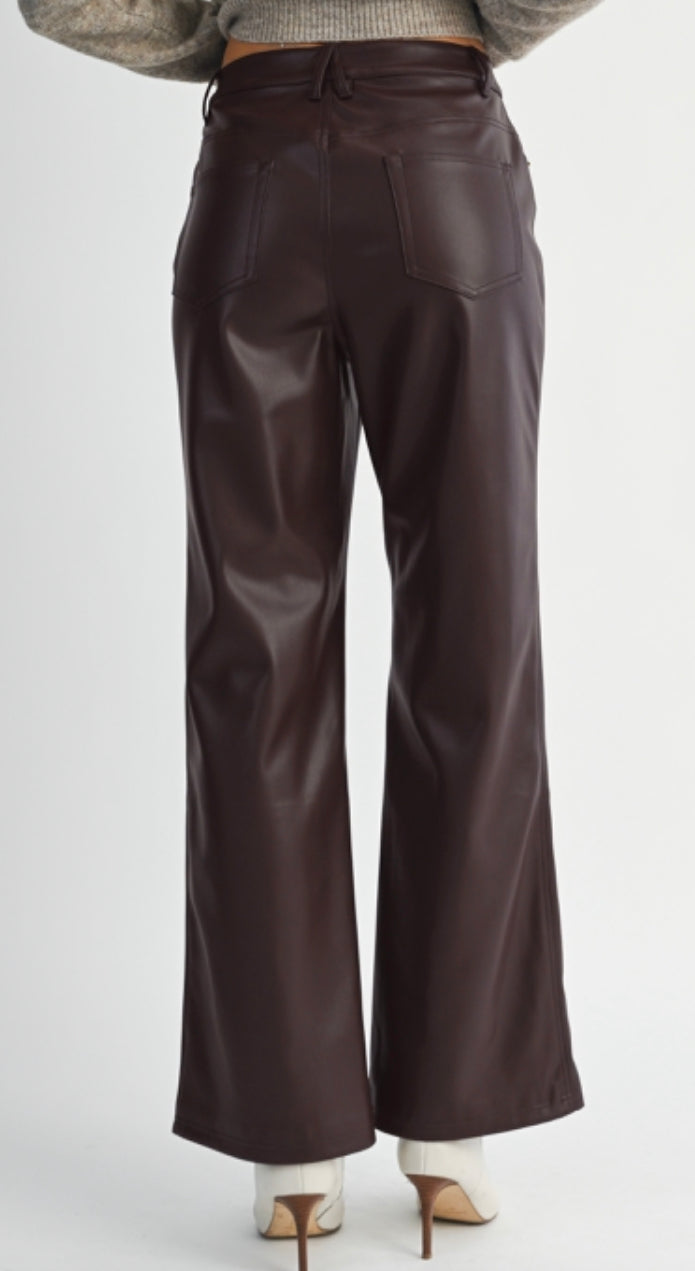 Bella Leather Pants