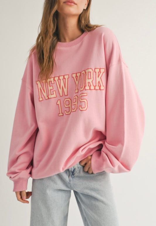 New York Crew Pink