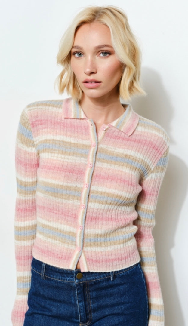 Allison Ribbed Polo