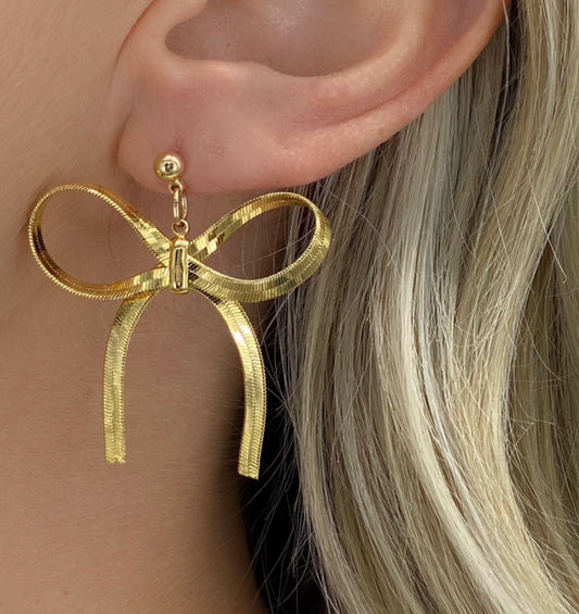 Bow Statement Earrings