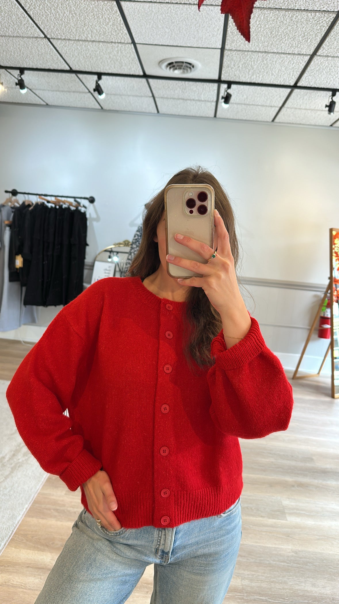 Red Cardi