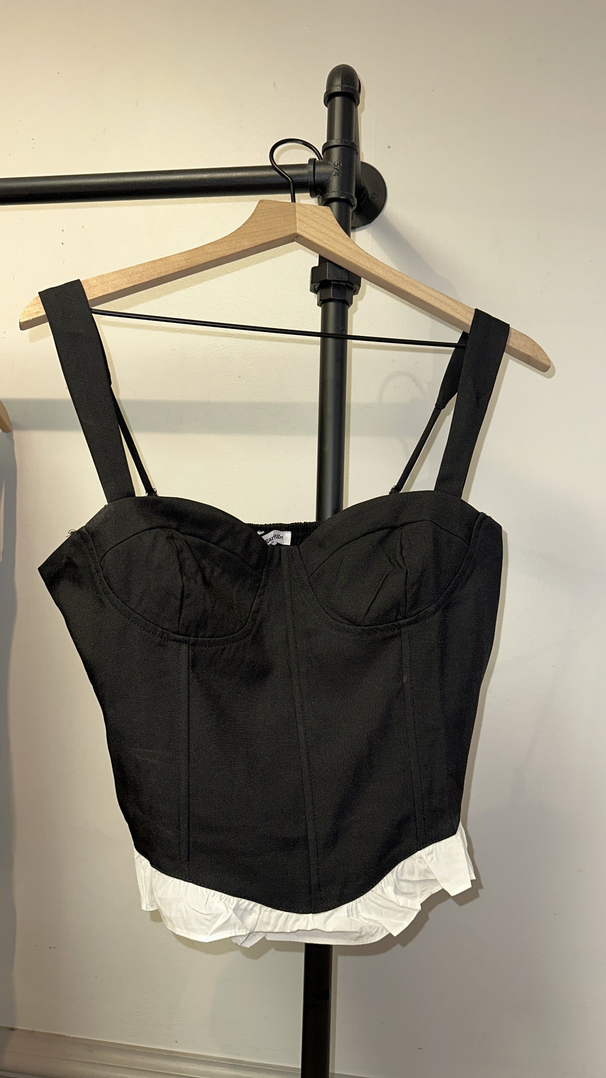 Ruffle Corset Top