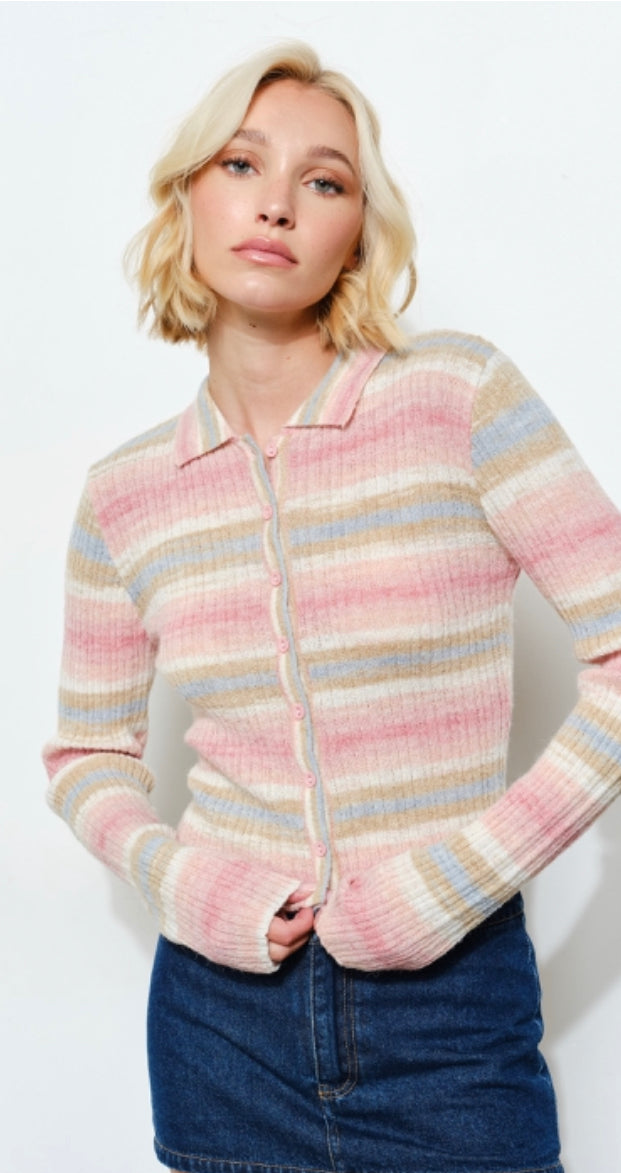Allison Ribbed Polo
