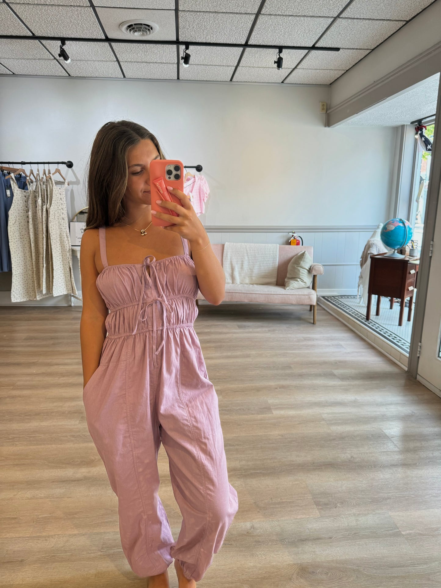 Violet jumpsuit