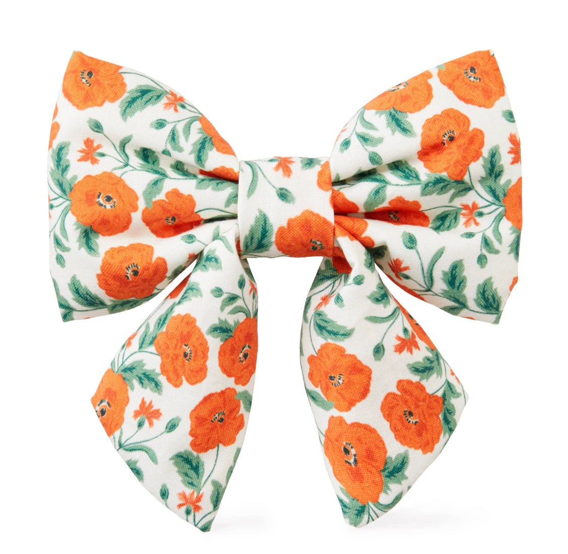 Poppies Lady Dog Bow