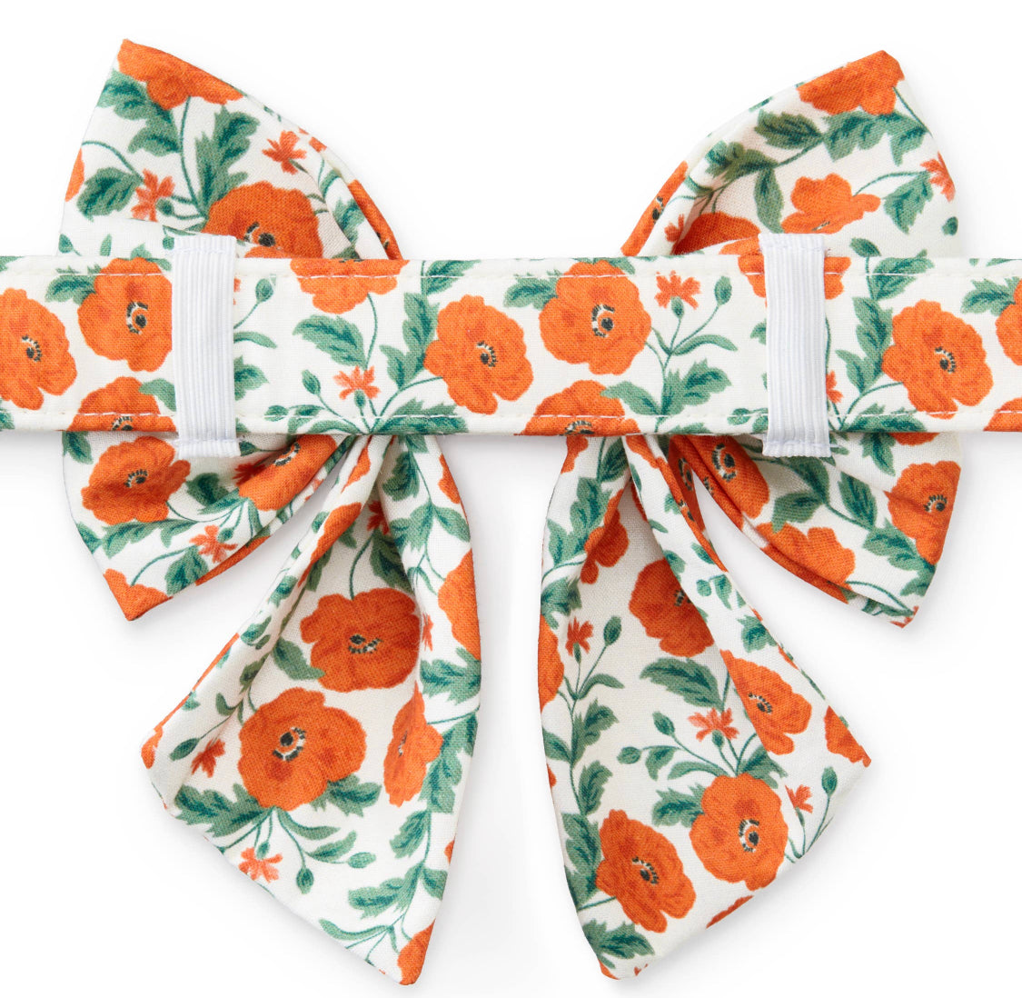 Poppies Lady Dog Bow
